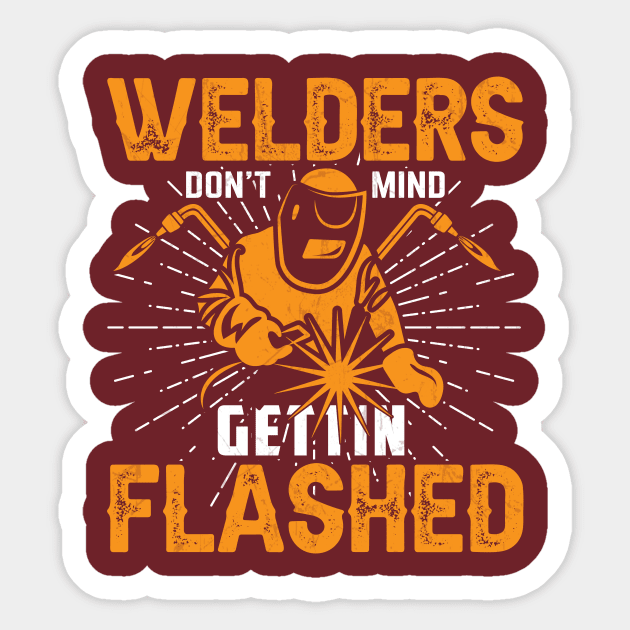 welding Sticker by Lifestyle T-shirts